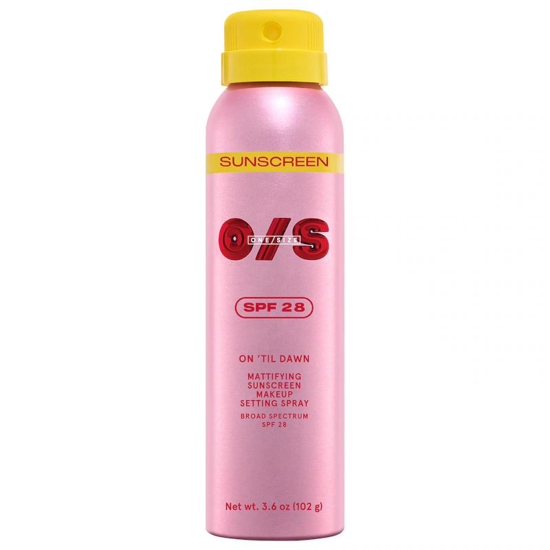 On 'Til Dawn Mattifying Sunscreen Makeup Setting Spray SPF 28 ONE/SIZE by Patrick Starrr