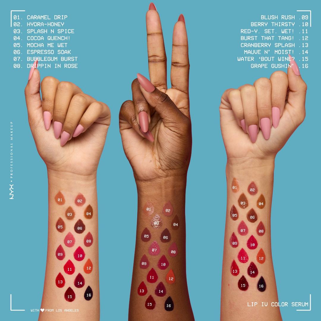 Lip IV Hydrating Gloss Stain Nyx Professional Makeup