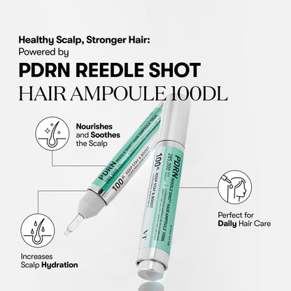 PDRN Reedle Shot Hair Ampoule 100dl Vt Cosmetics
