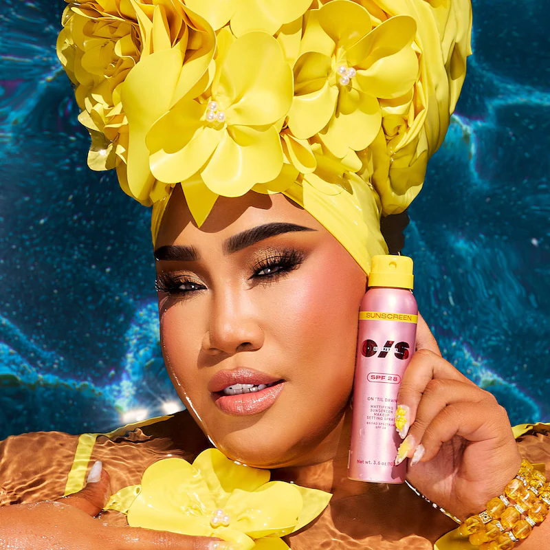On 'Til Dawn Mattifying Sunscreen Makeup Setting Spray SPF 28 ONE/SIZE by Patrick Starrr