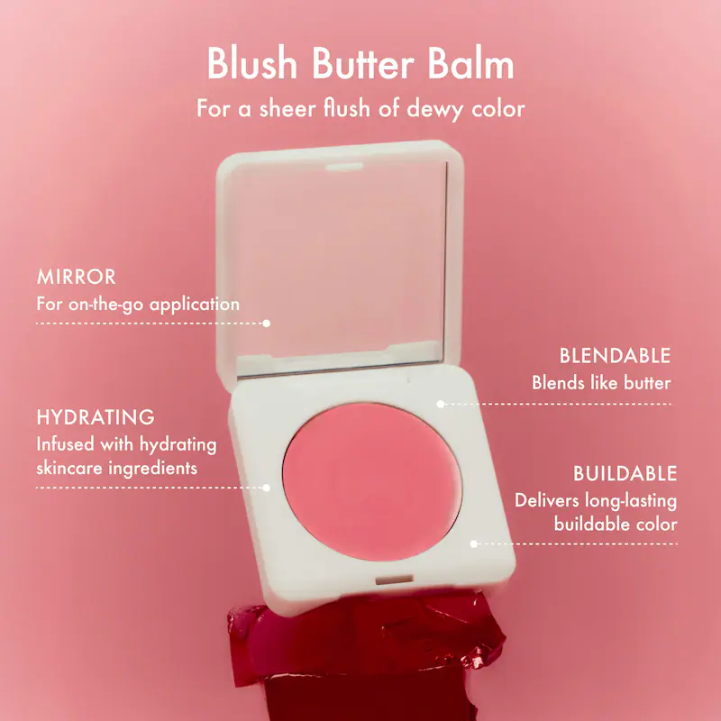 Blush Butter Balm Hydrating Cream Blush with Peptides Summer Fridays