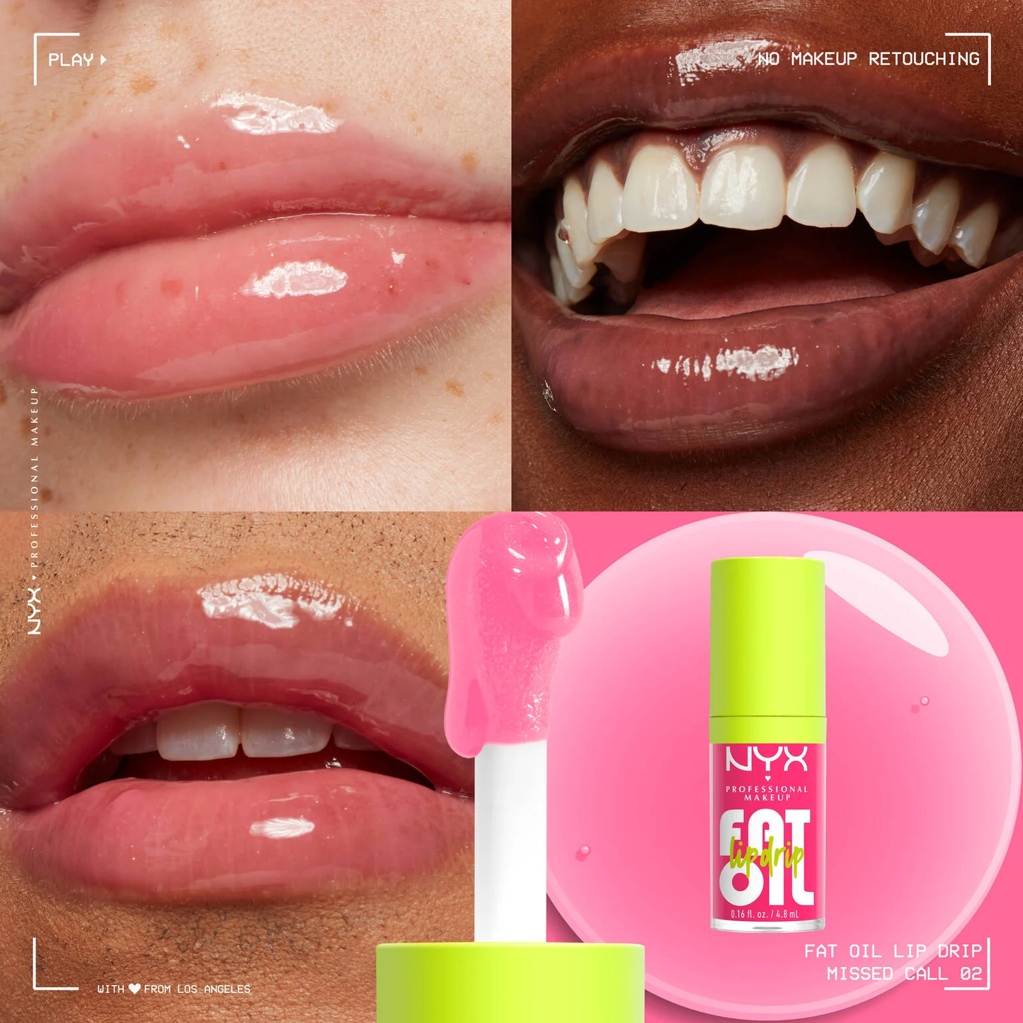 Fat oil lip drip vegan lip oil NYX