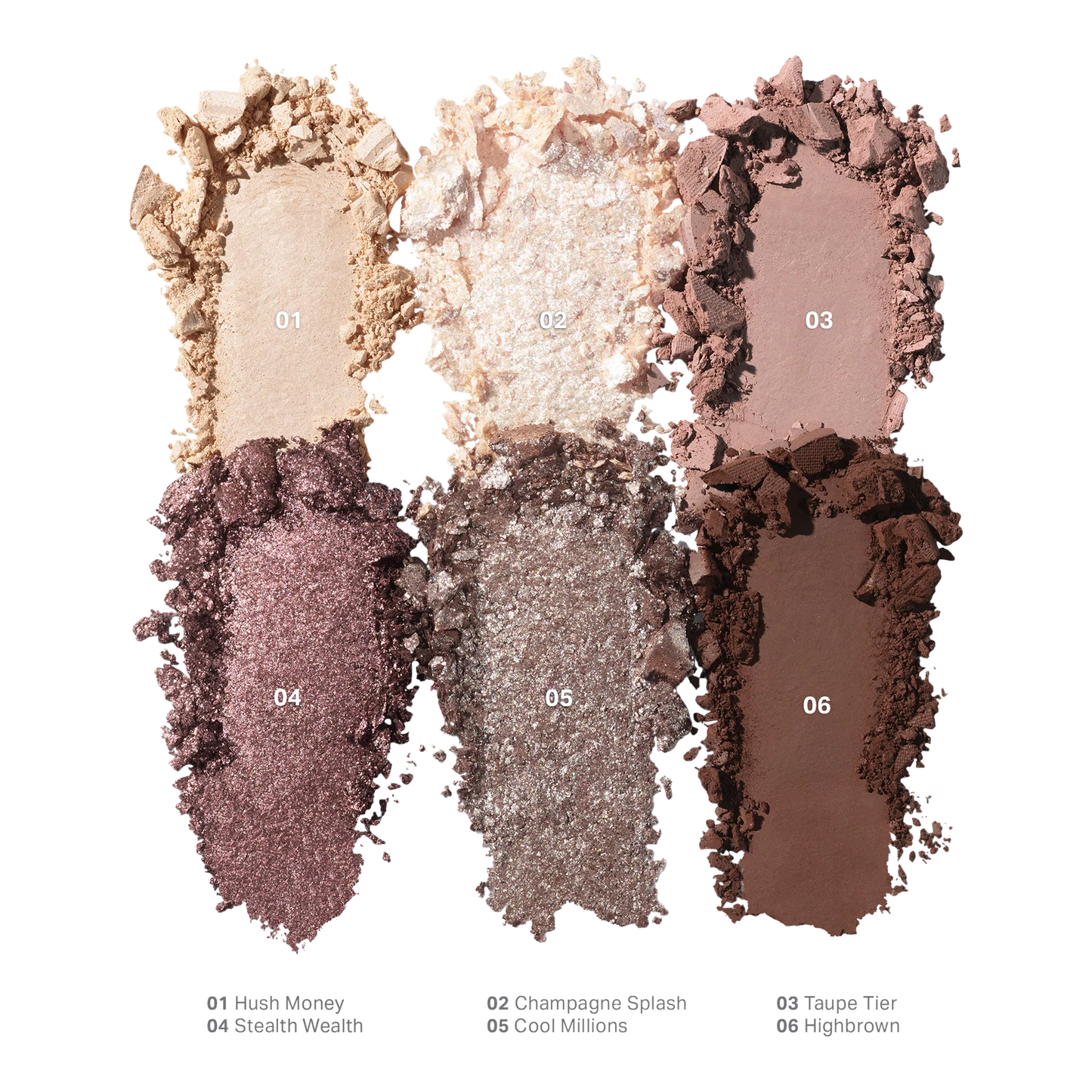 ChromaPlus 6-pan eyeshadow palette Morphe
