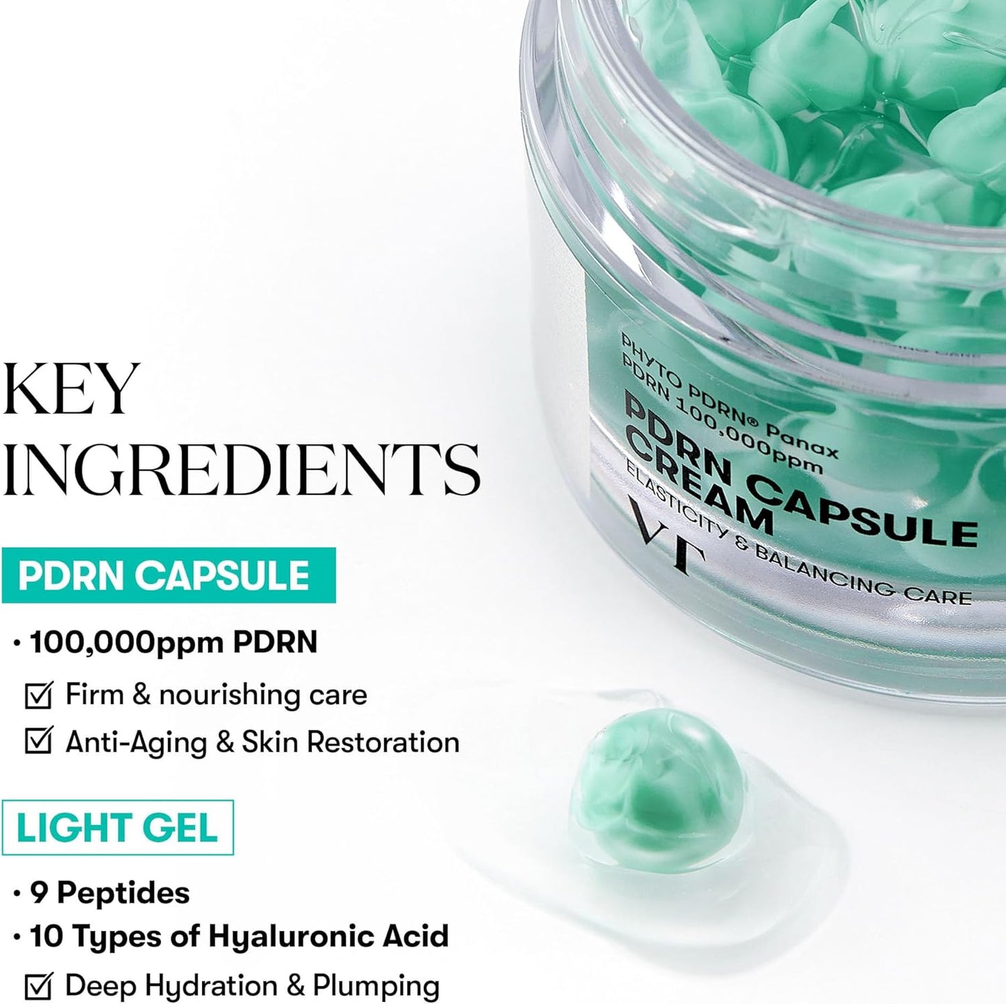 PDRN CAPSULE CREAM 100 VT Cosmetics