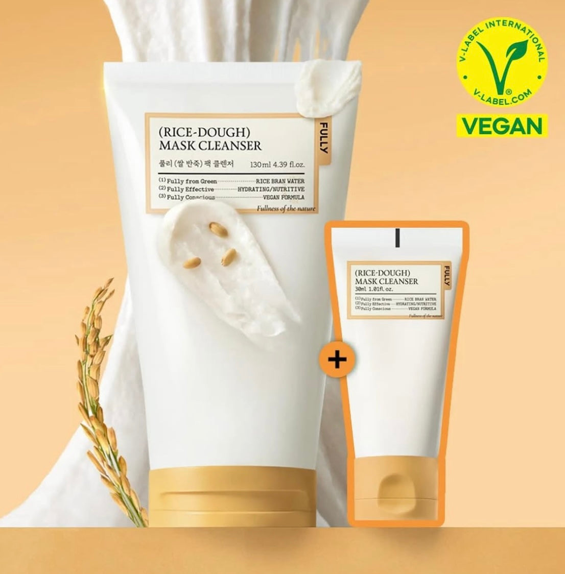 Rice Dough Mask Cleanser Fully