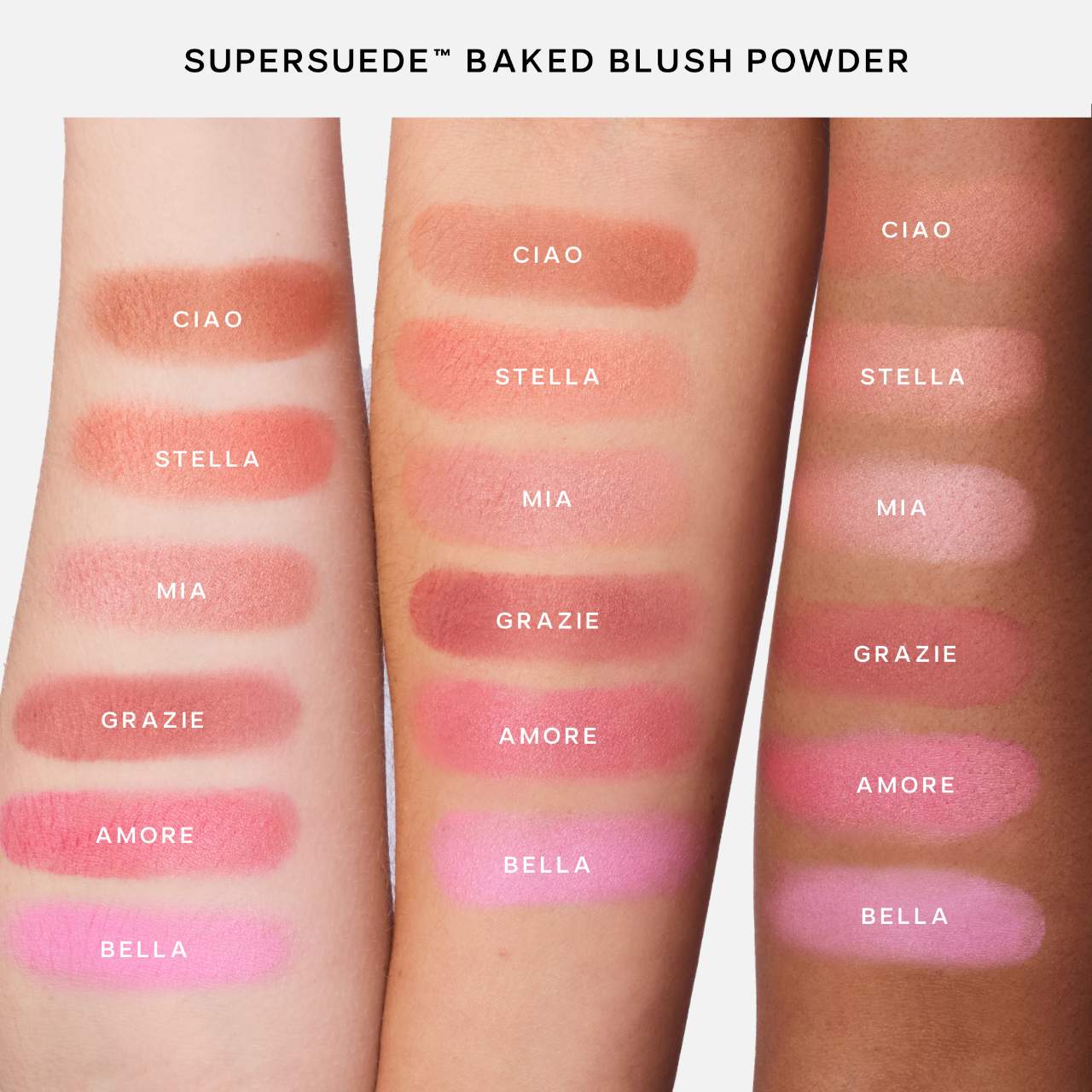 SuperSuede talc-free powder blush Saie