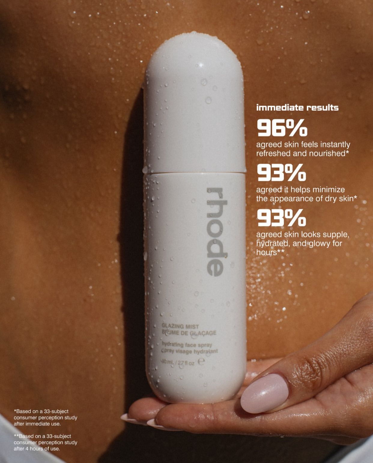 Glazing mist The hydrating face spray Rhode