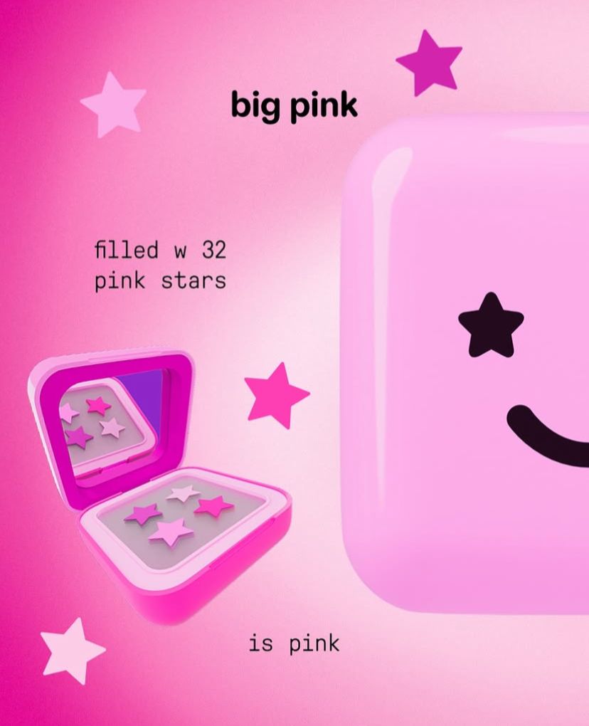 Hydro-stars® + big pink Starface