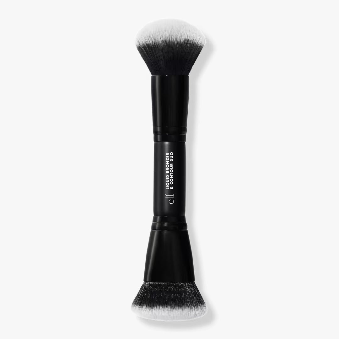 Liquid Bronzer & Contour Duo Brush elf