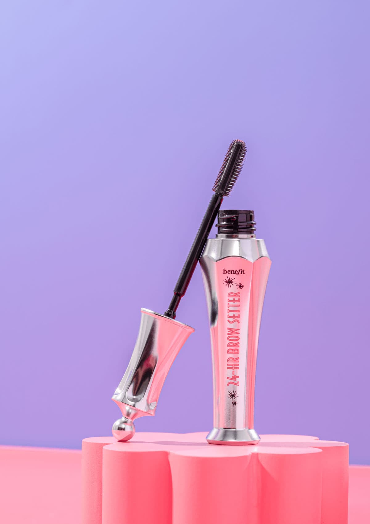 24-HR Brow Setter Clear Brow Gel with Lamination Effect Benefit