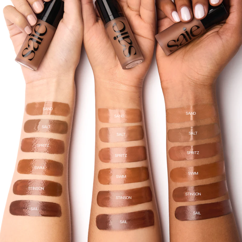 Dew Bronze Soft-Focus Sculpting Liquid Bronzer Saie