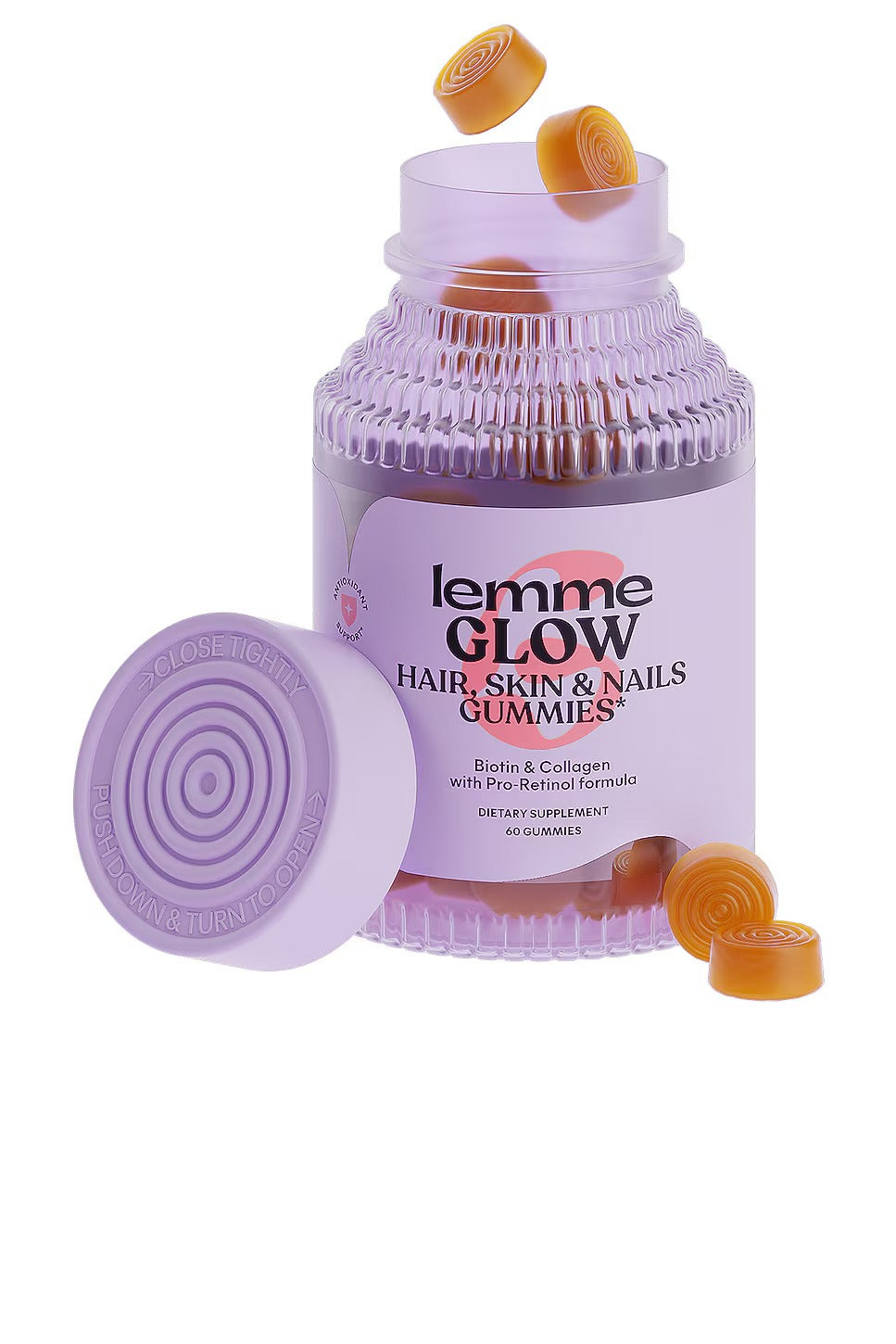 Glow: Hair, Skin & Nails Gummies Lemme