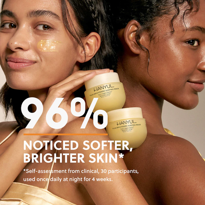Yuja Brightening Sleeping Mask with Vitamin C and Niacinamide Hanyul