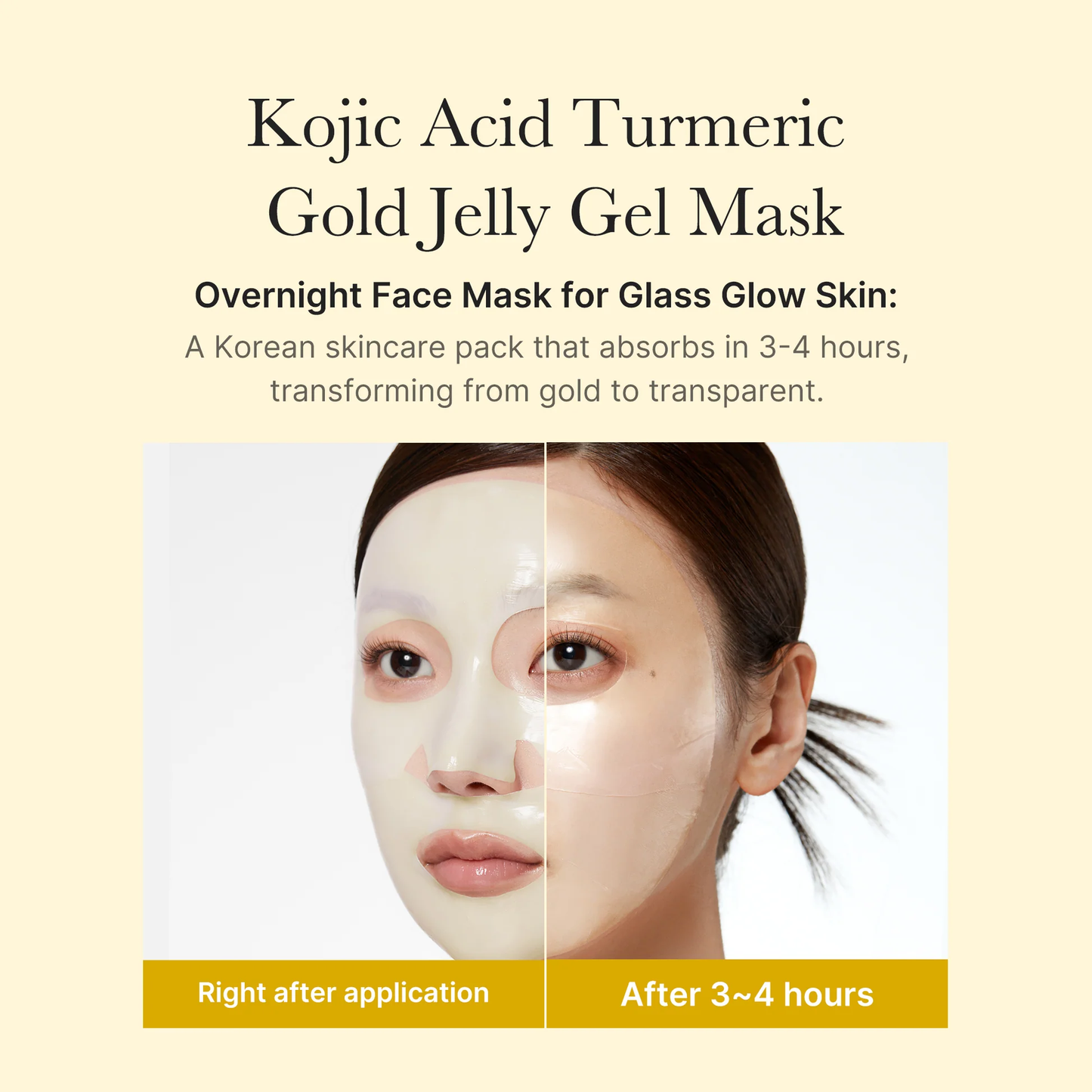 Kojic Acid Turmeric Gold Jelly Gel Mask Medicube