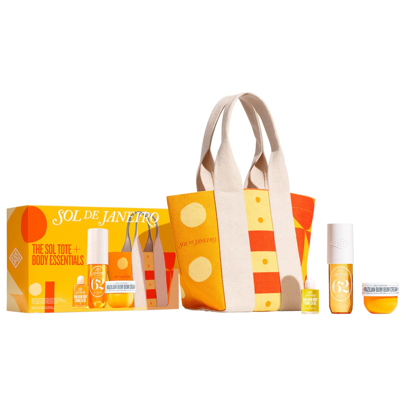Limited Edition Sol Tote + Body Essentials Set Sol de Janeiro
