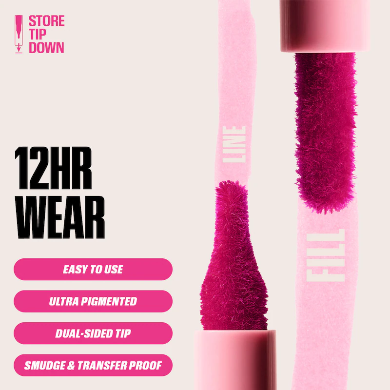 Lip Contour Lip Stain for 12-Hour Wear Huda Beauty