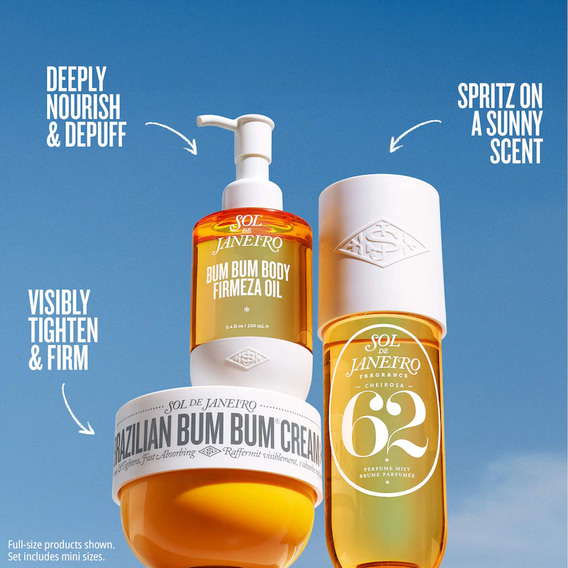 Limited Edition Sol Tote + Body Essentials Set Sol de Janeiro