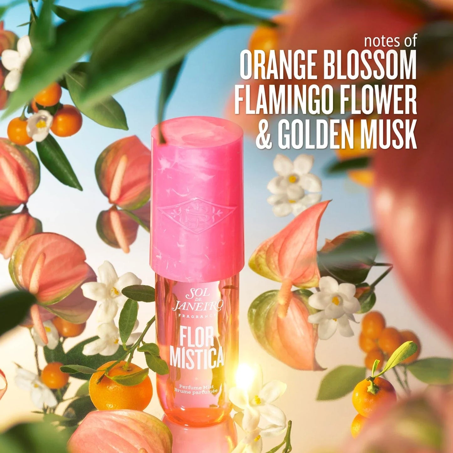 Flor mistica hair and body fragrance mist Sol de Janeiro