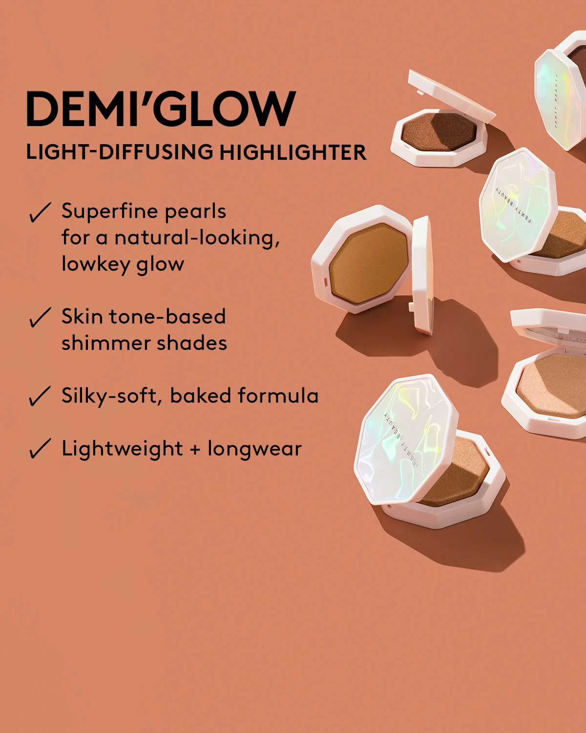 Demi'Glow light-diffusing highlighter Fenty Beauty