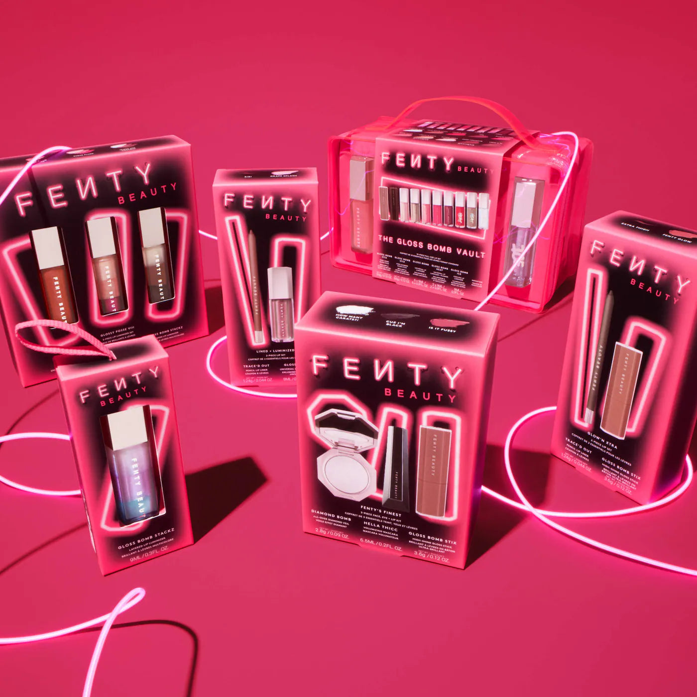 Glow'n Extra 2-Piece Lip Set Fenty Beauty by Rihanna