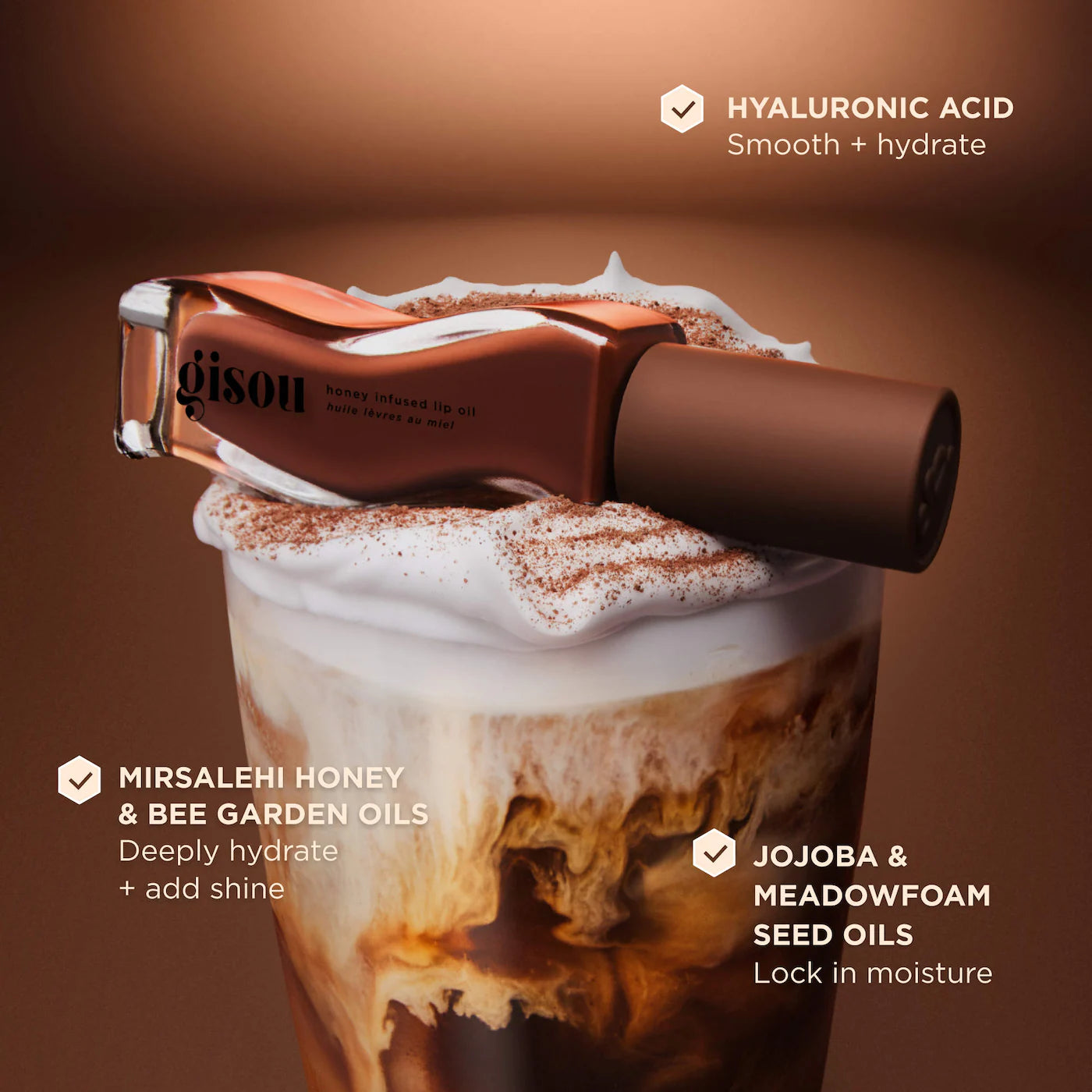 Honey Infused Hydrating Lip Oil Gisou