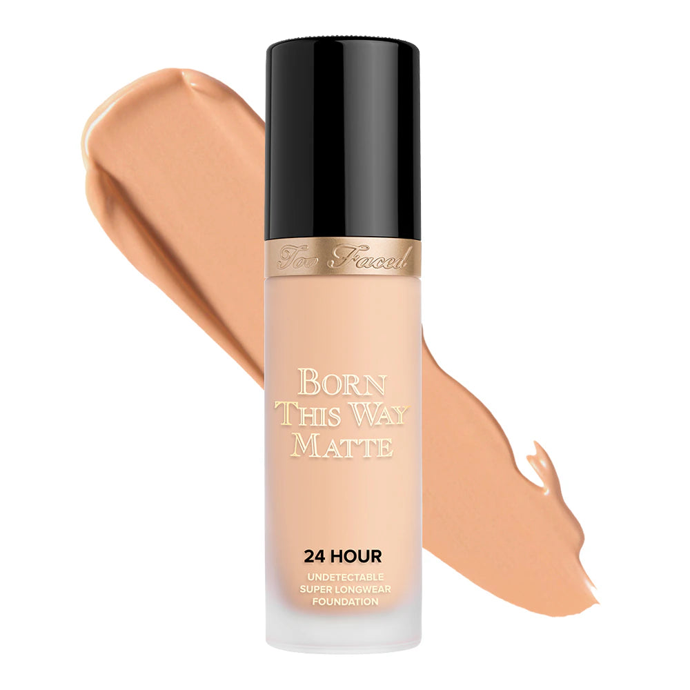 Born this way matte 24 hour undetectable super longwear foundation Too Faced