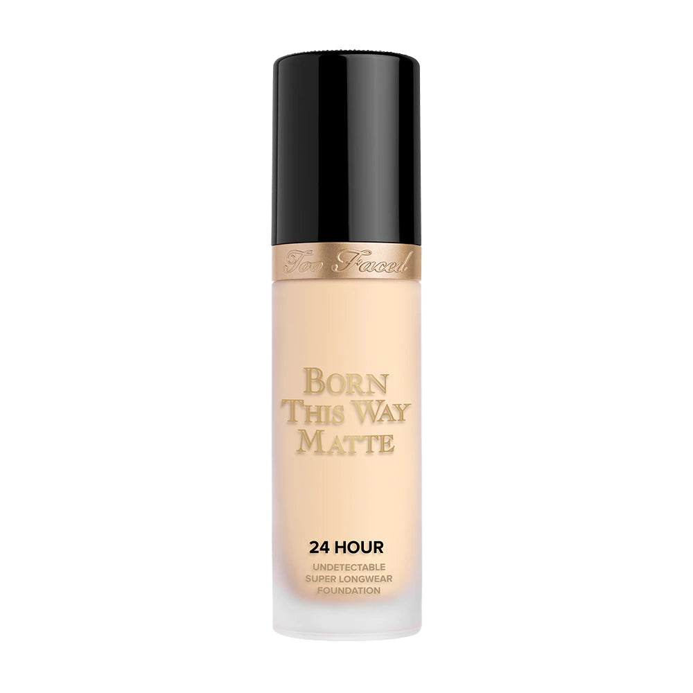 Born this way matte 24 hour undetectable super longwear foundation Too Faced