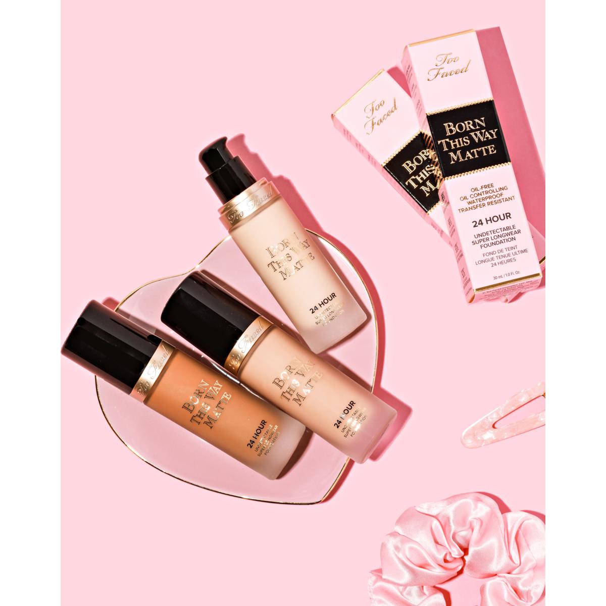 Born this way matte 24 hour undetectable super longwear foundation Too Faced
