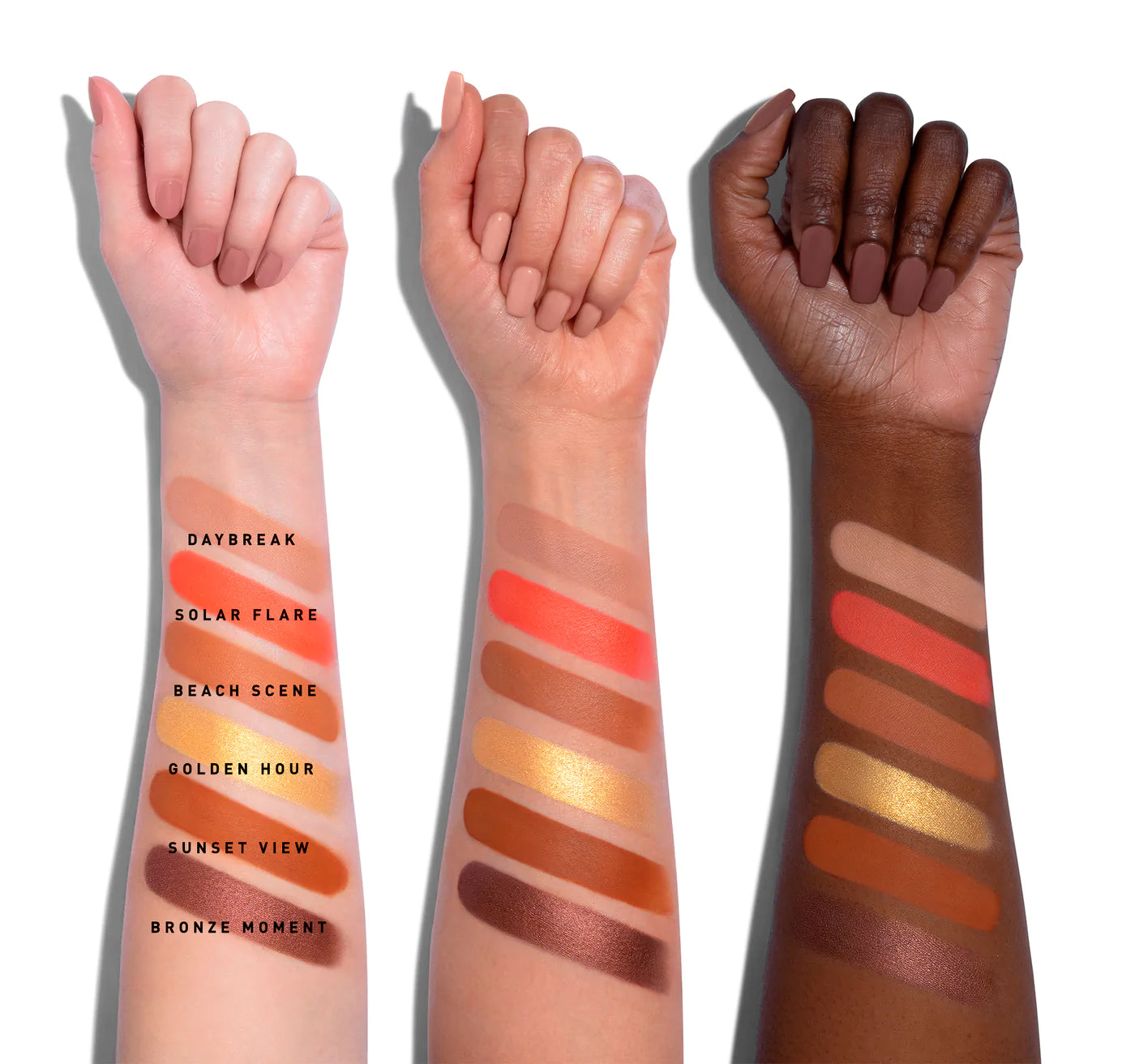 18s Sunset beats palette Morphe - APGMakeupSolution