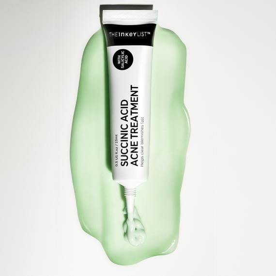 Succinic acid acne treatment The Inkey List