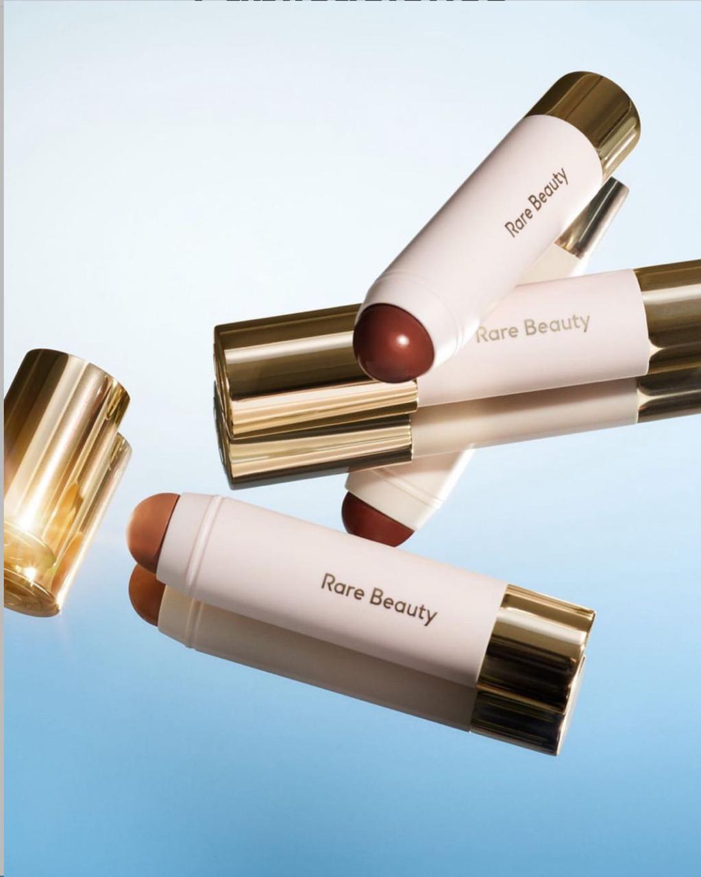 Warm wishes effortless bronzer sticks Rare Beauty