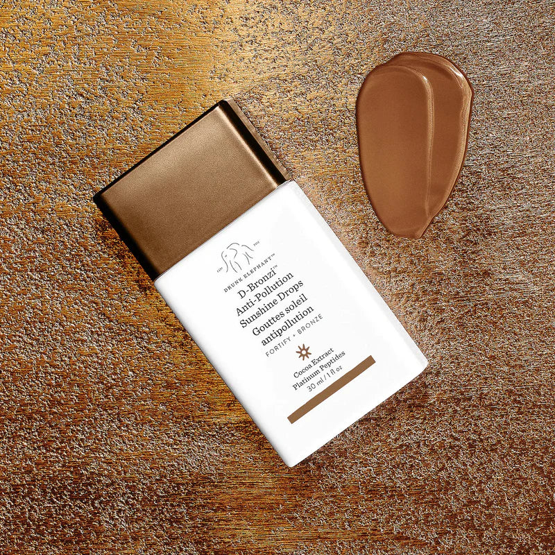 D-Bronzi anti-pollution bronzing drops with peptides Drunk Elephant