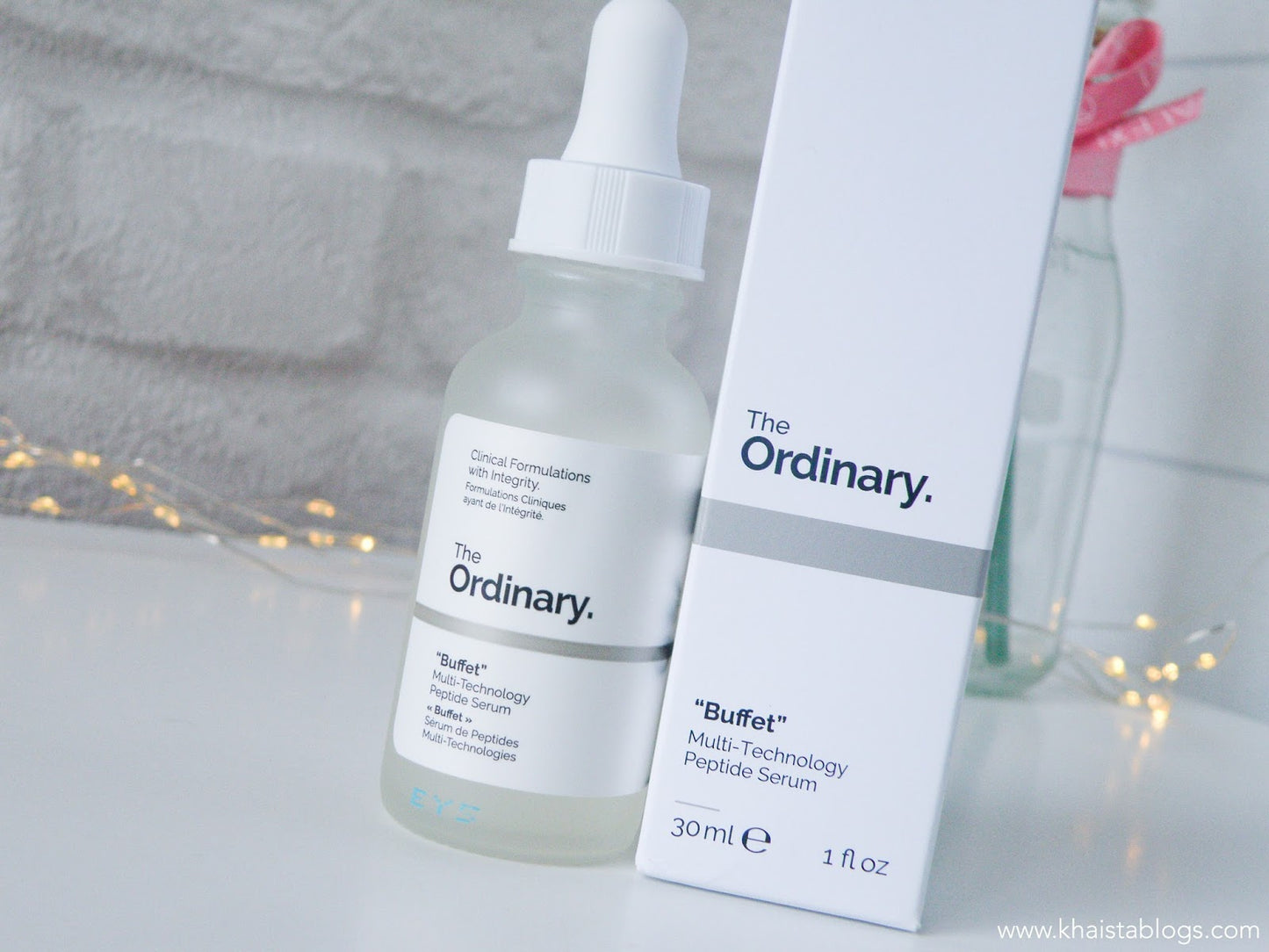 Buffet Multi-Technology Peptide Serum The Ordinary - APGMakeupSolution