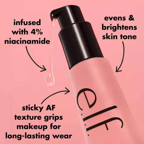 Power grip primer + 4% niacinamide e.l.f.