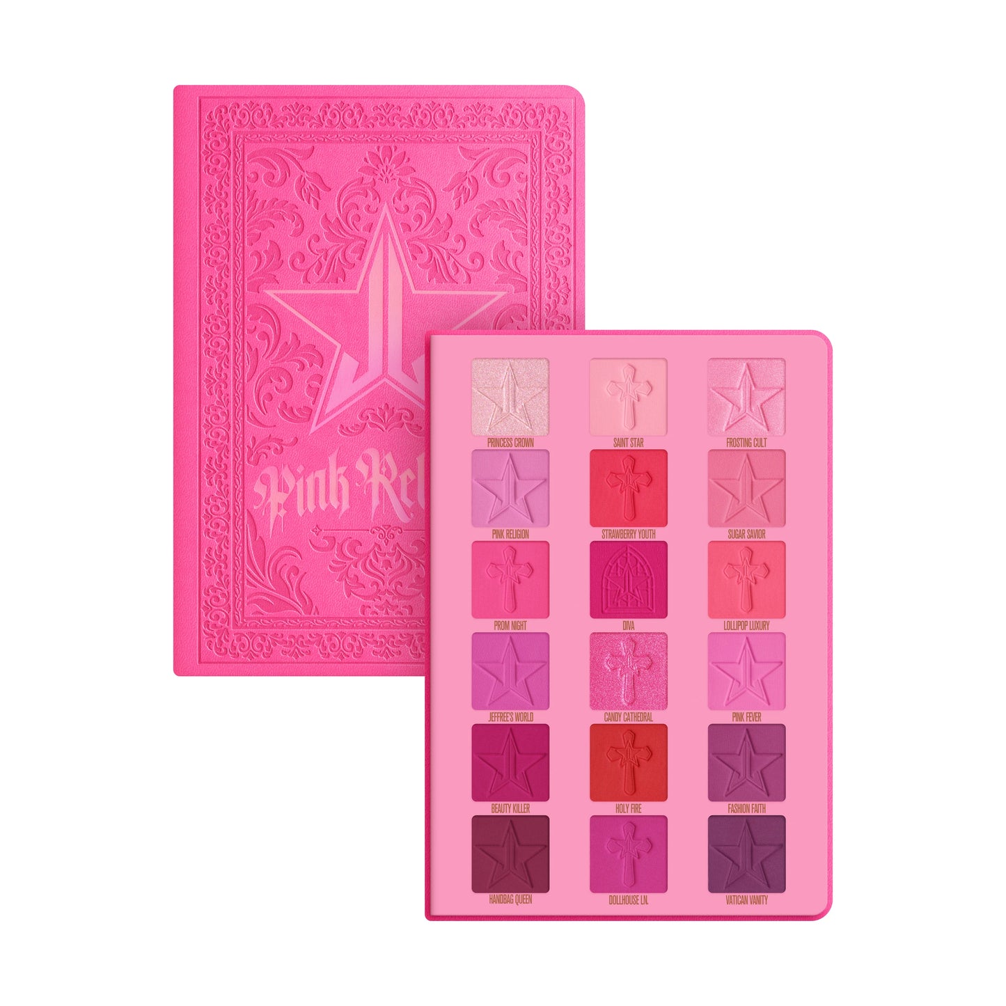 Paleta Jeffree Star pink religion - APGMakeupSolution