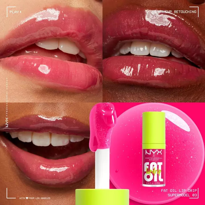 Fat oil lip drip vegan lip oil NYX