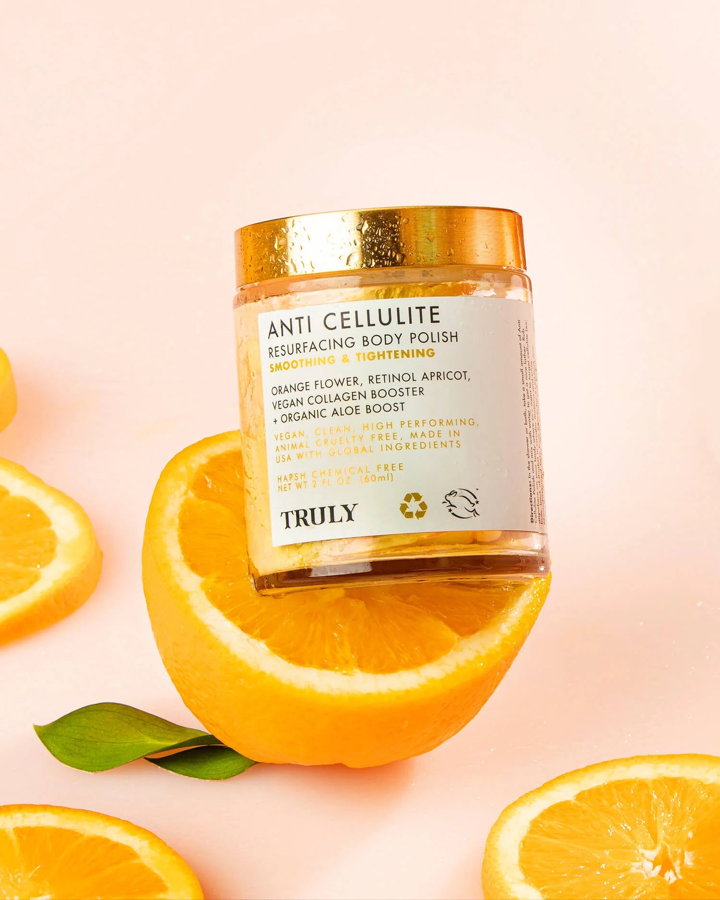 Anti cellulite resurfacing body polish Truly