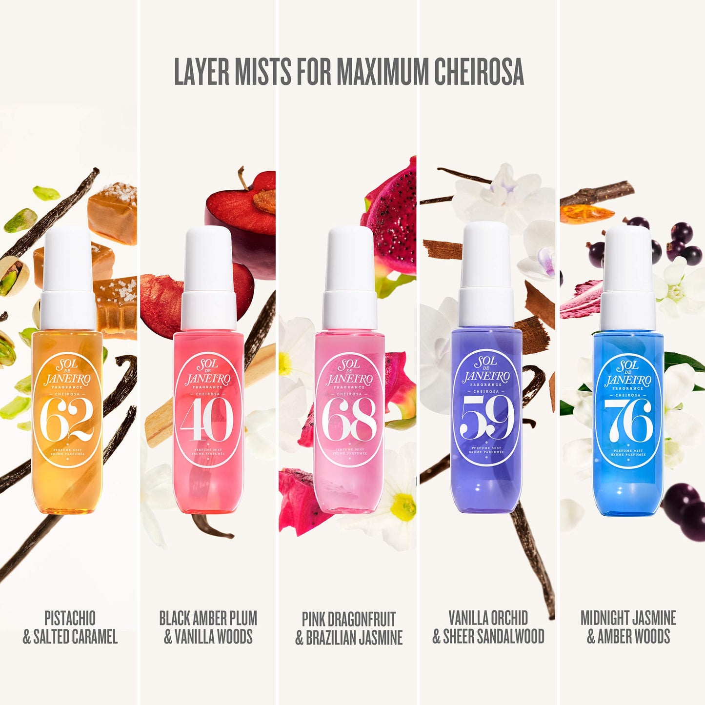 Mini Cheirosa Hair & Body Perfume Mist Sol de Janeiro