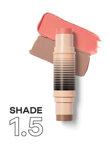Desert island duo blush + bronzer stick Dibs Beauty