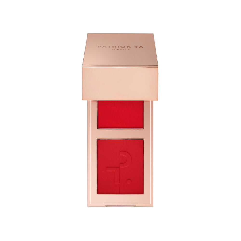 Mini Major Headlines Double-Take Crème & Powder Blush Duo Patrick Ta