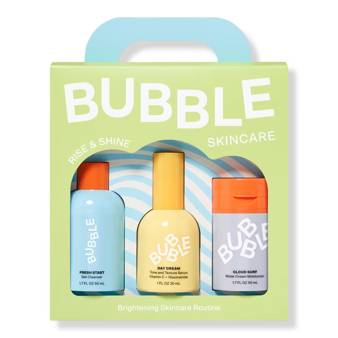 Rise and shine brightening kit Bubble