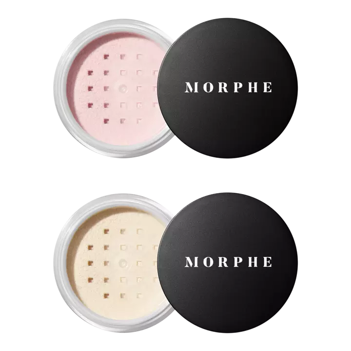 Totally set mini brighten & set powder duo Morphe