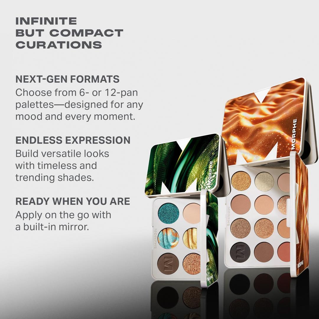 ChromaPlus 6-Pan Eyeshadow Palette Morphe