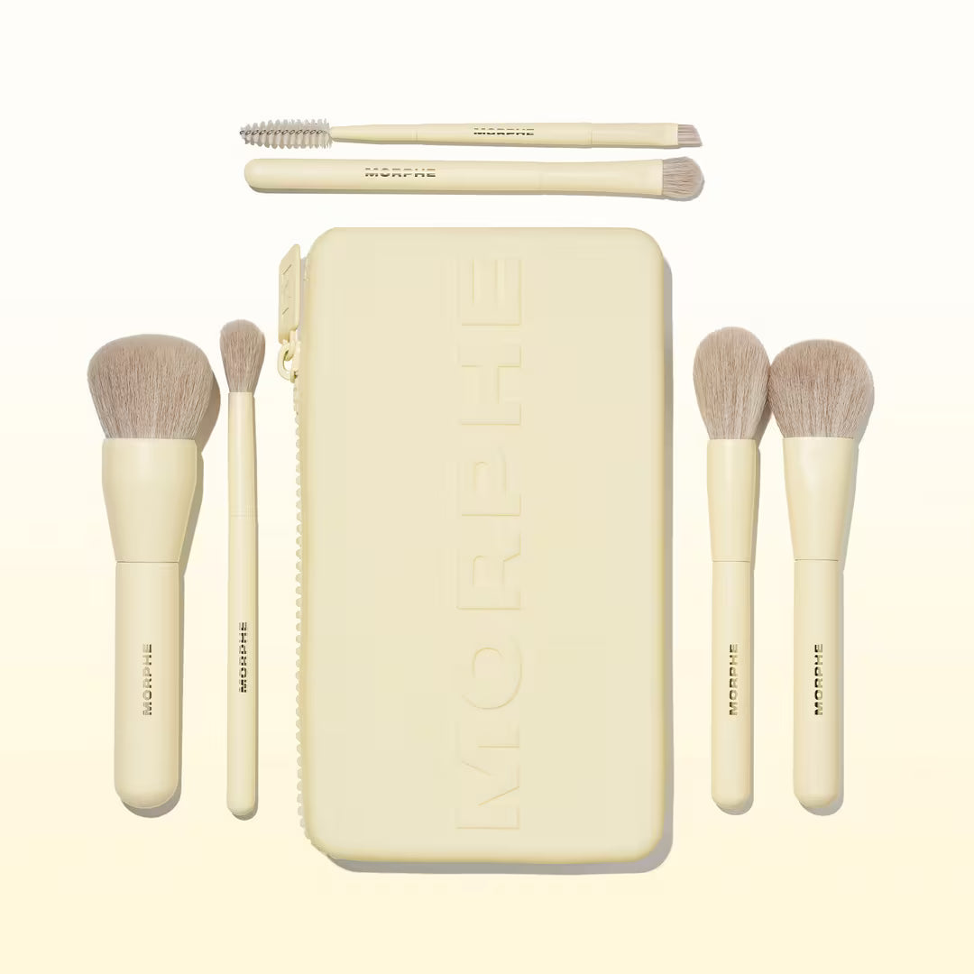 Buttery Blends 6-Piece Travel Brush Set Morphe