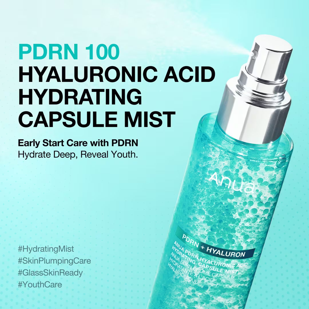 PDRN hyaluronic acid hydrating capsule mist Anua