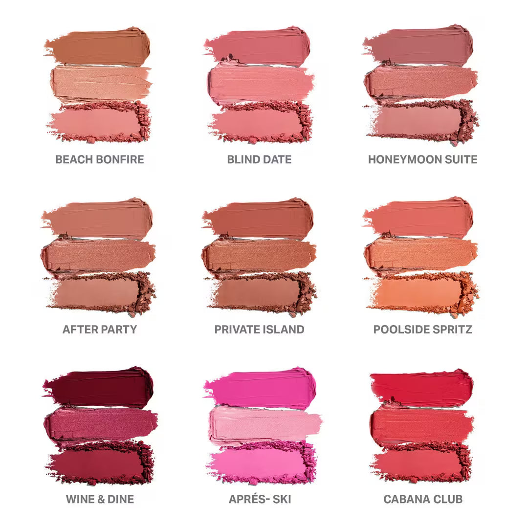 Cheek Thrills Multi-Finish Face Trio Morphe