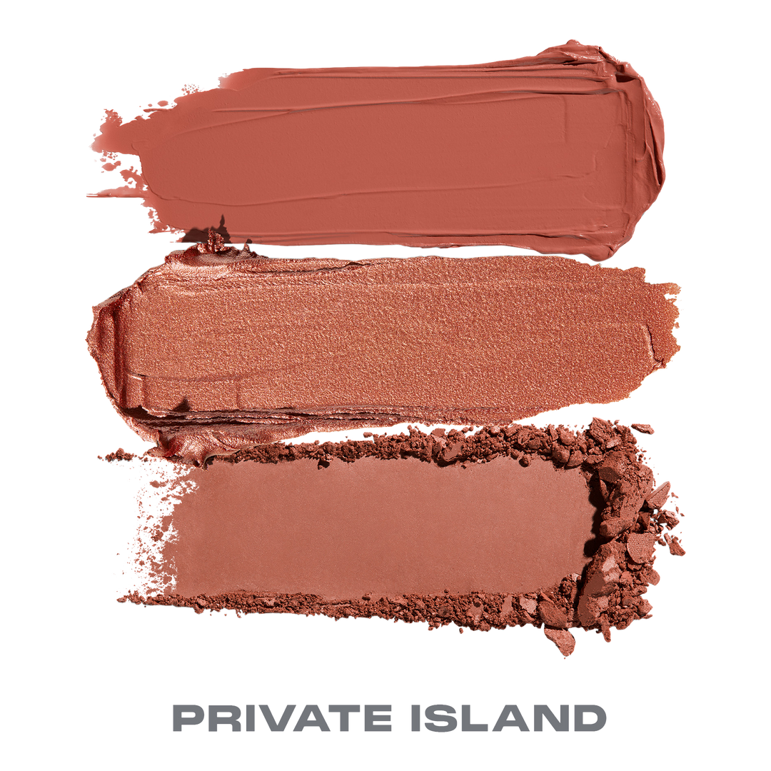 Cheek Thrills Multi-Finish Face Trio Morphe