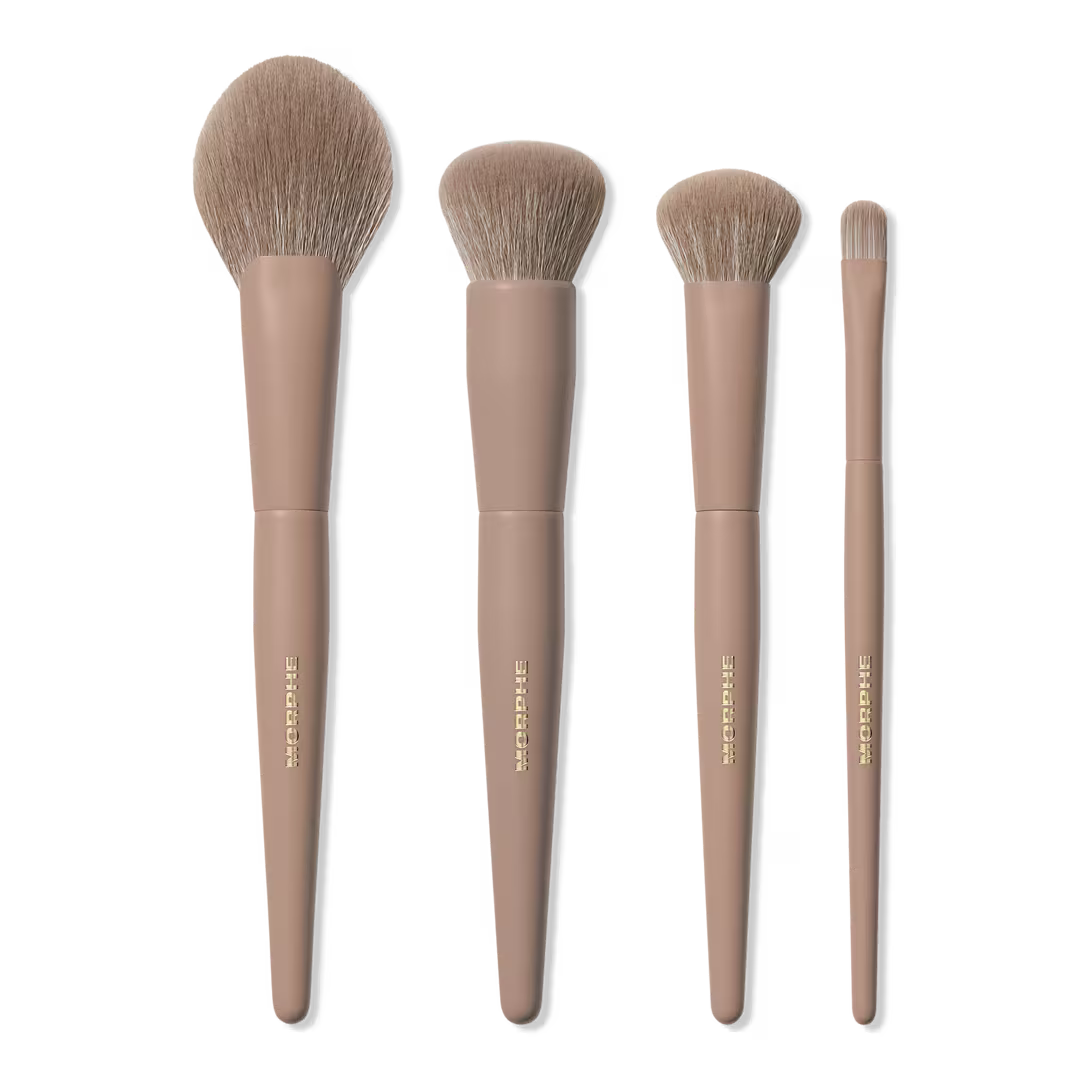 Iced mocha 4-piece face brush set Morphe