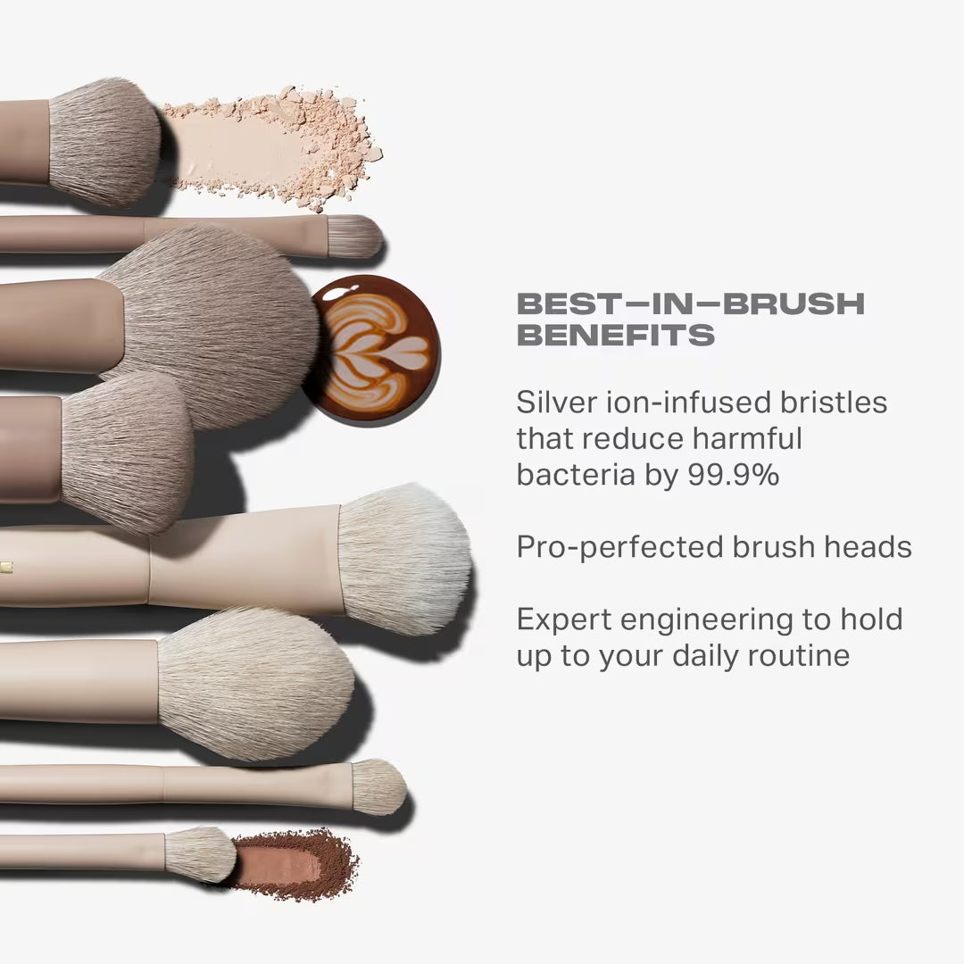Iced mocha 4-piece face brush set Morphe