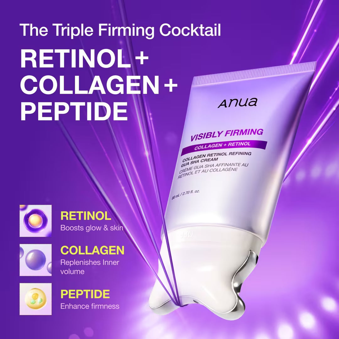 Collagen retinol refining gua sha cream Anua